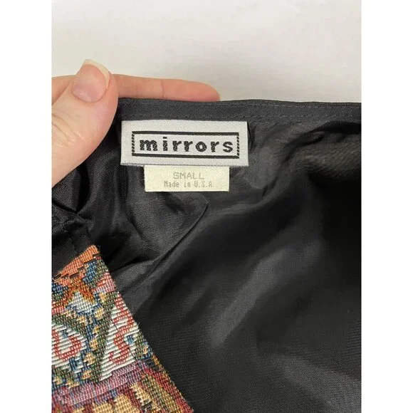 Vintage Mirrors Womens S Children Small World Vest Embroidered - Picture 6 of 9